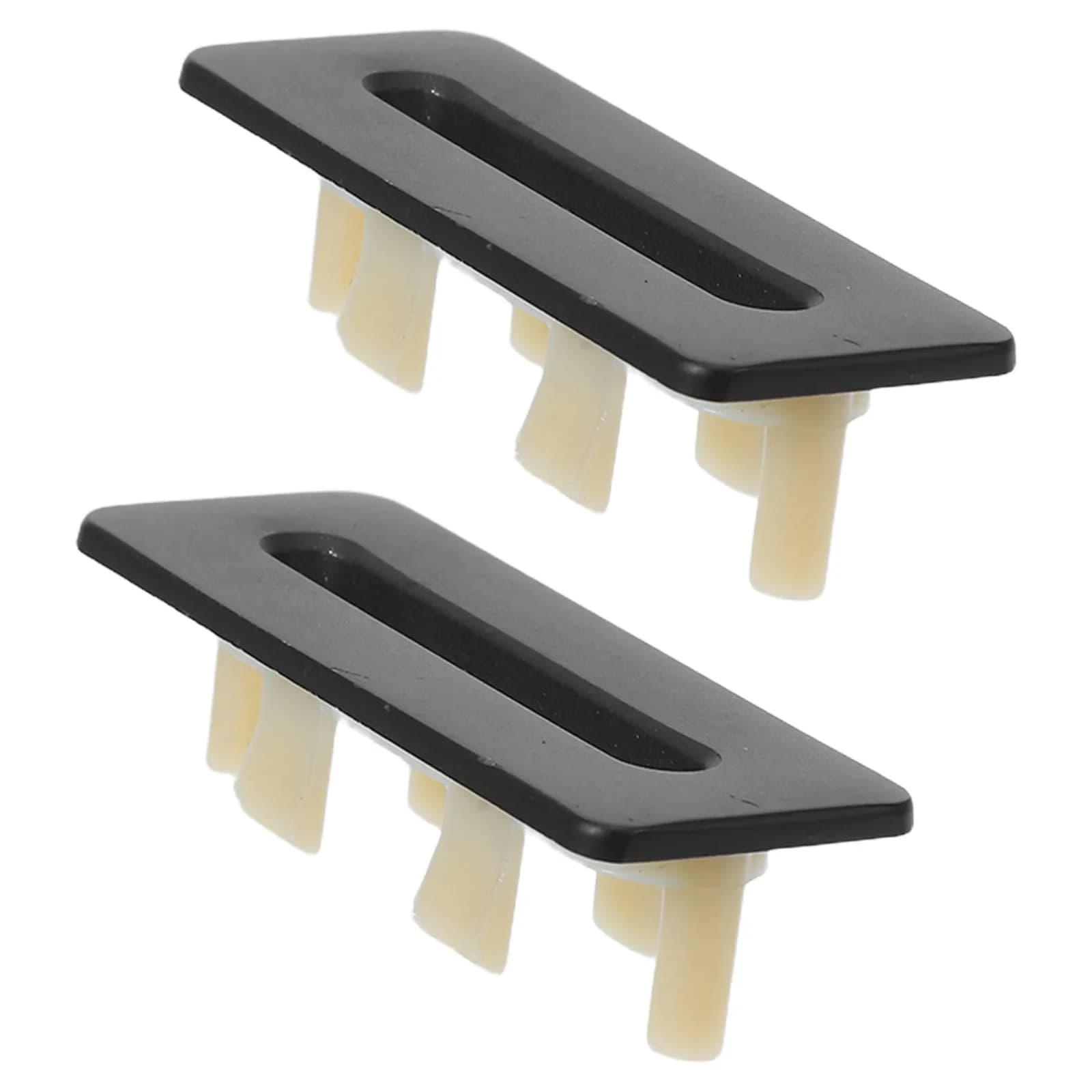 2pcs Sink Overflow Cover Washbasin Drain Overflow Hole Plug Metal Basin Cover Cap for Vanity Bathtub Bathroom Kitchen Basin
