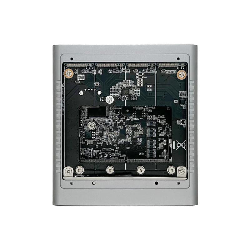 N100 Mini PC NAS Storage Server with M.2 NVMe PCIe 3.0 x1 Slot – Desktop Computer for Home, Industrial, and Office Use