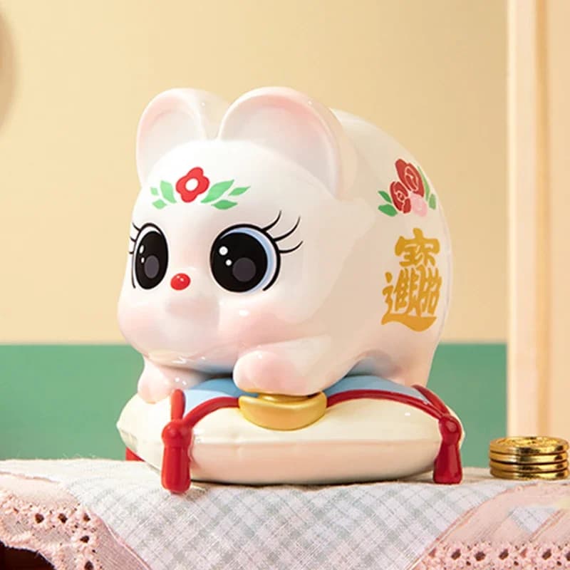 POPMART Fubobo Treasure of Time Series Blind Box Toys Kawaii Anime Action Figure Caixa Caja Surprise Mystery Box Doll Girls Gift