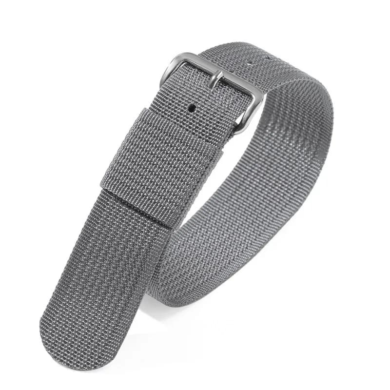 20 mm 22 mm ribbed nylon strap for men women Universal accessories for sports watch bracelet with instrument