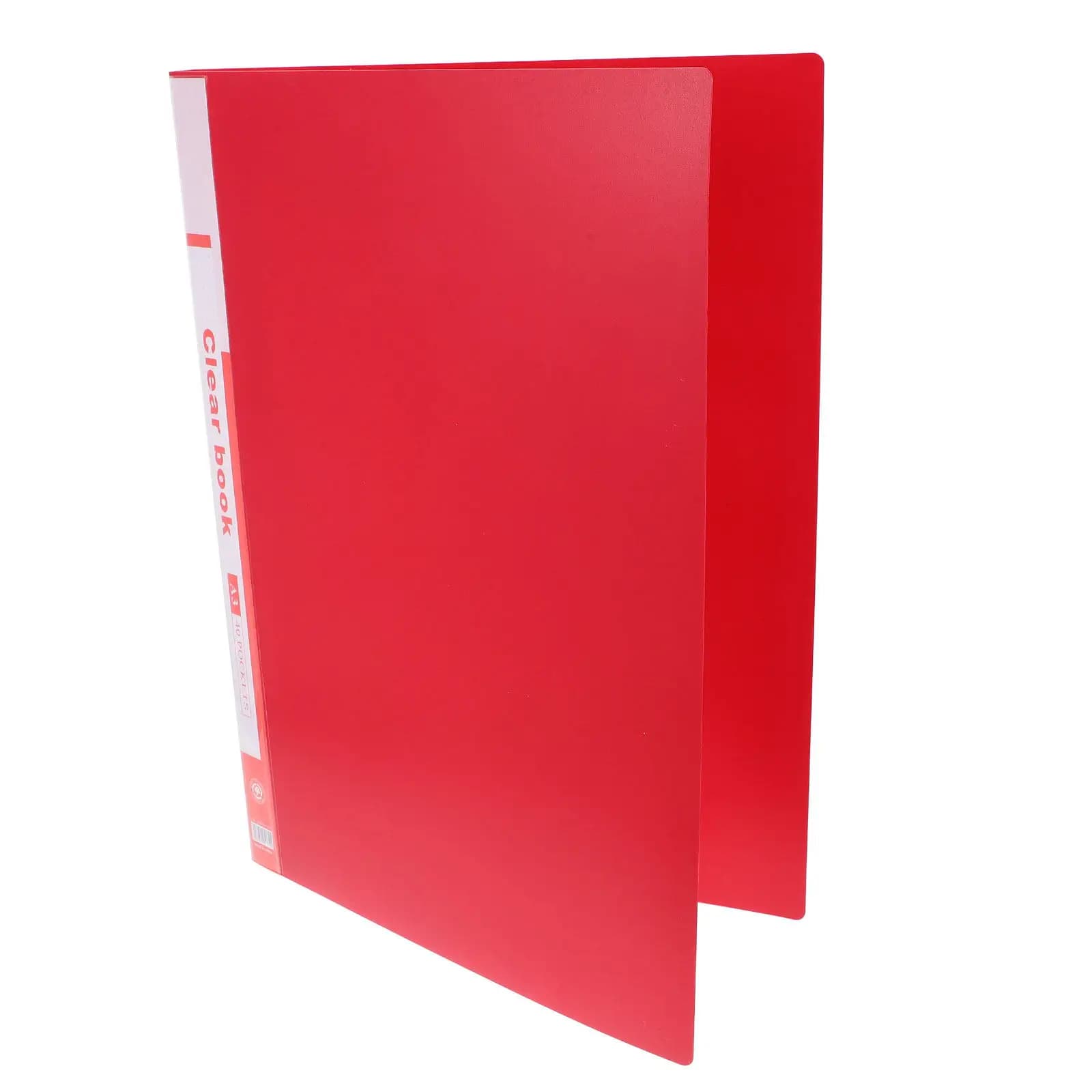 A3 File Organizer Portfolio Folder Plastic Presentation Book Clear Sleeves Document Protector Storage Folder for Artwork Music