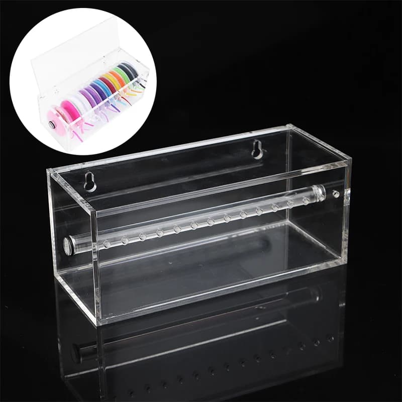 Dental Acrylic Dispenser Power Elastic Chain Storage Box Ties Ties Holder for positioning Organizer Laboratory Positioner Case for dentist