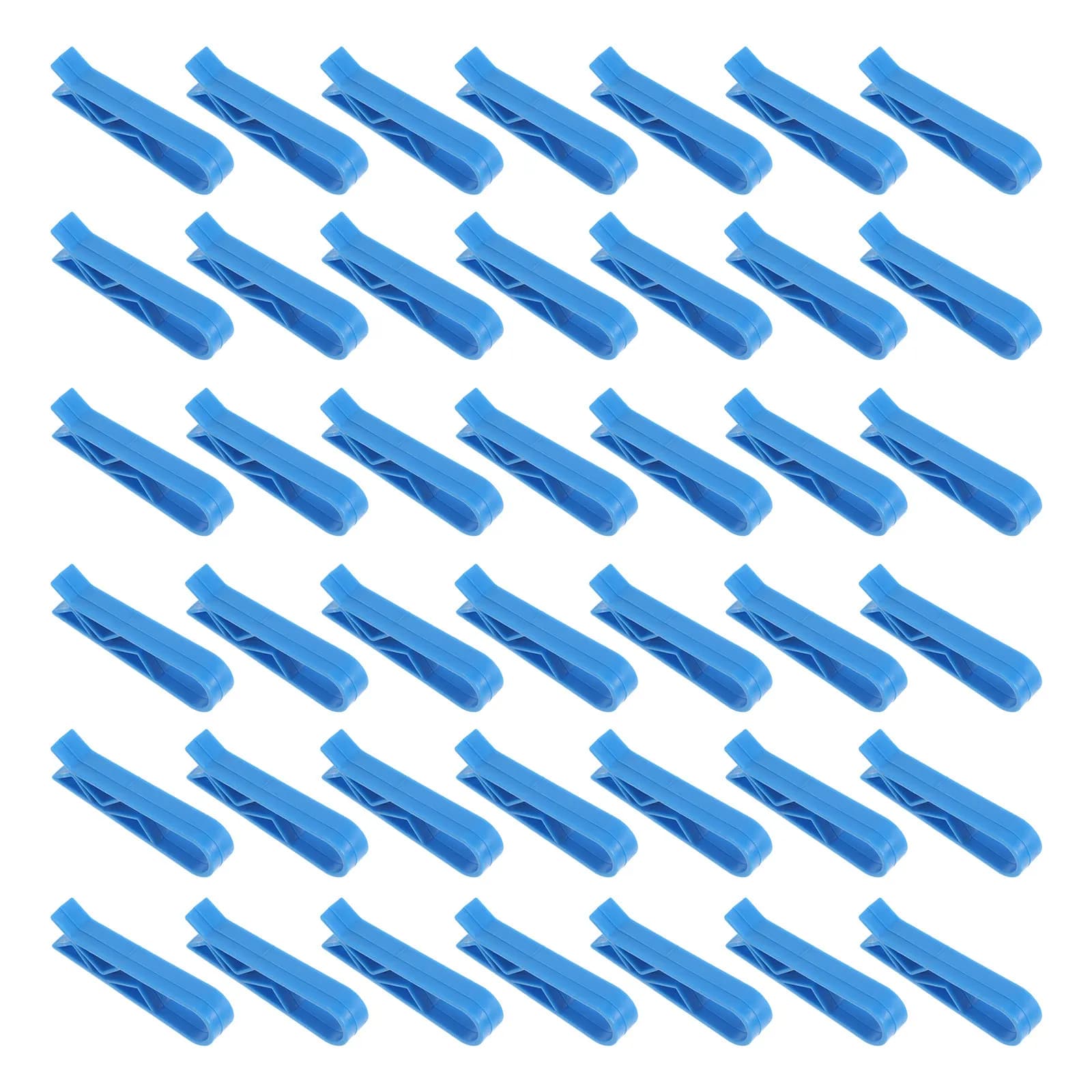 50 Pezzi Clip per Sacchi della Spazzatura in Plastica Resistente, Clip per Contenitori Rifiuti per Prevenire Scivolamenti in Cucina, Bagno, Ufficio, Hotel, Ospedale