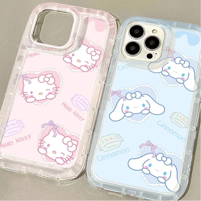 Hello Kitty Cinnamoroll Case for Xiaomi Redmi Note 12 13 11 Pro Plus 4G 5G 11S 10 9 8 10S 9S 13C 12C 10C Silicone Rear Cover