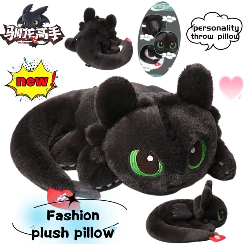Peluche Pappa Drago di Come addestrare il tuo drago, Simpatico Cuscino Kawaii alla Moda, Regalo di Compleanno per Amici