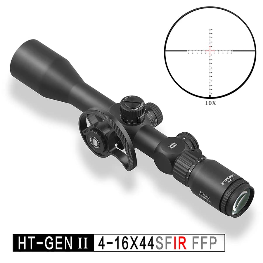 Mirino da caccia Discoverer HT-GEN2 4-16X44SFIR, alta resistenza agli urti, telescopio ultra trasparente