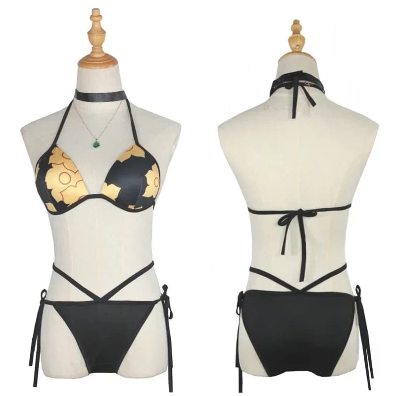 Anime My Dress-Up Darling Marin Kitagawa Cosplay Costume Women's Underwear Beach Bikini Summer Swimwear Including Accessories