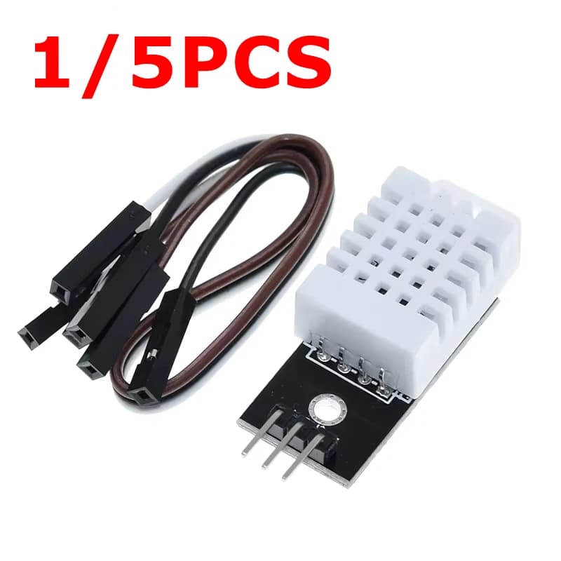 1/5PCS DHT22 Digital temperature and humidity sensor Module AM2302 + PCB with cable for Arduino