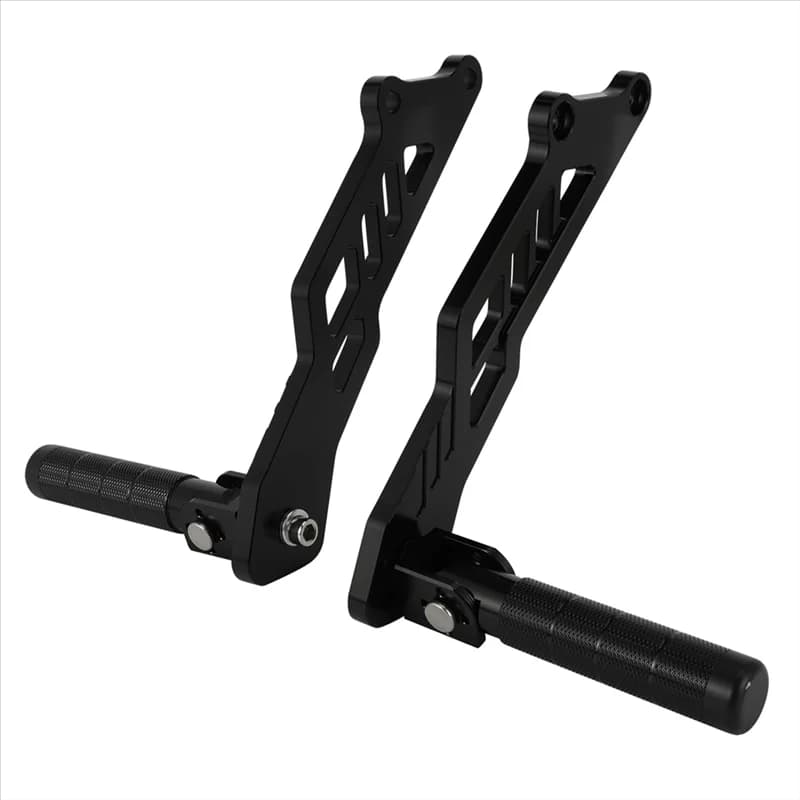 Pedane posteriori Staffa pedale per Talaria MX3 MX4 MX5 Dirt Bike elettrica Poggiapiedi pieghevole antiscivolo Pedale