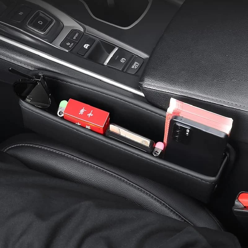 Per BMW Serie 3 E90 Berlina 325i 325xi 328i 328i xDrive 328xi 2006 ~ 2011 Seggiolino Auto Gap Filler Scatola di Immagazzinaggio Organizer Borsa Accessori