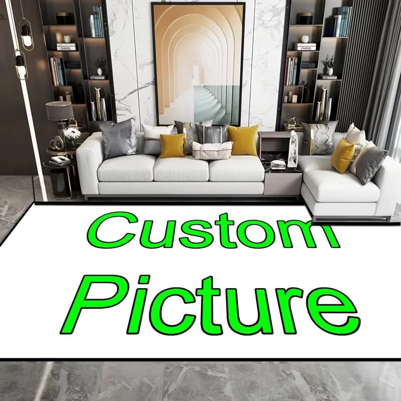 Custom Carpet Rectangular Carpets Printed DIY-to-te for Adult Yoga Mats Living Room Customized Zerbino Decorative Dropshipping