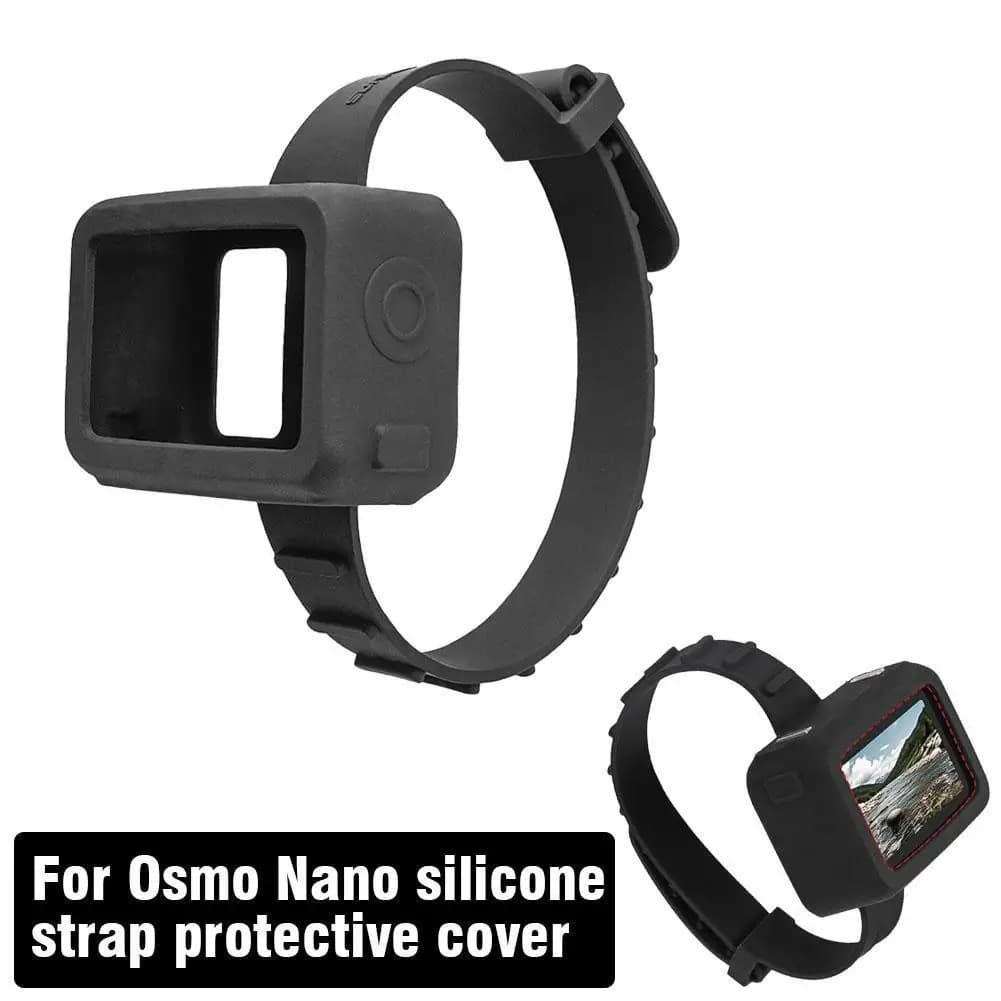 Nuova custodia protettiva stile cinturino da polso per DJI Osmo Nano copertura per fotocamera antiurto antigraffio regolabile per sport all'aria aperta