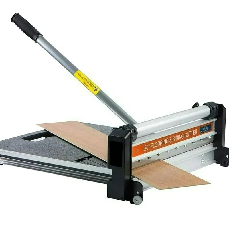 20'' Piastrella in laminato Legno di ingegneria Piano in vinile Parquet PVC LVT Pavimento WPC Taglierina per pavimenti Taglierina per rivestimenti