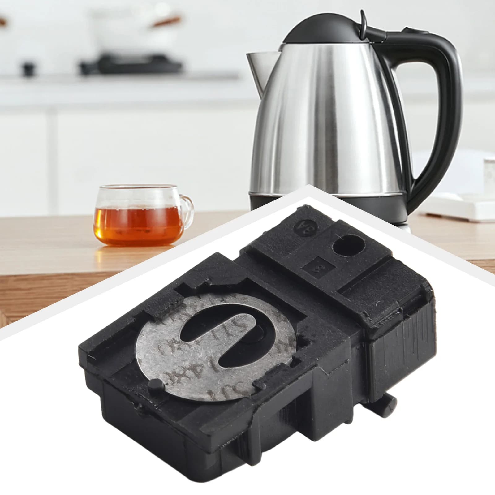 SL 888 B/TM XD 3 Electric Kettle Thermostat Switch 100240V 13A T125 Button Control Kitchen Accessories Plastic Metal