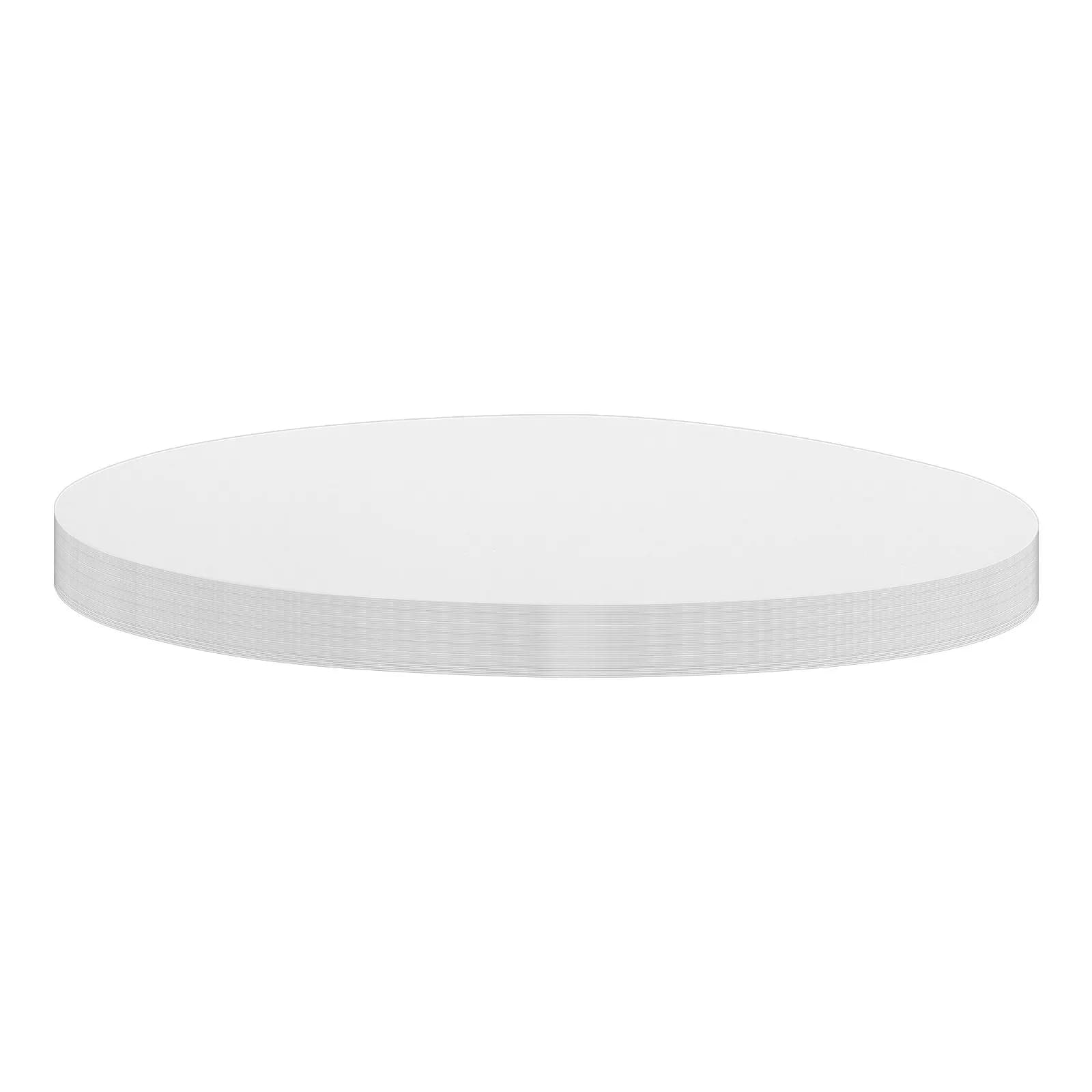 100Pcs Round Craft Paper for Painting Drawing DIY Crafts Origami School Projects Fine Motor Skills Development Arts