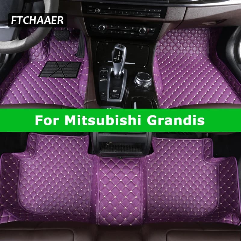 Tappetini per auto personalizzati FTCHAAER per Mitsubishi Grandis 2000-2011 Tappeti per auto Accessorio per auto