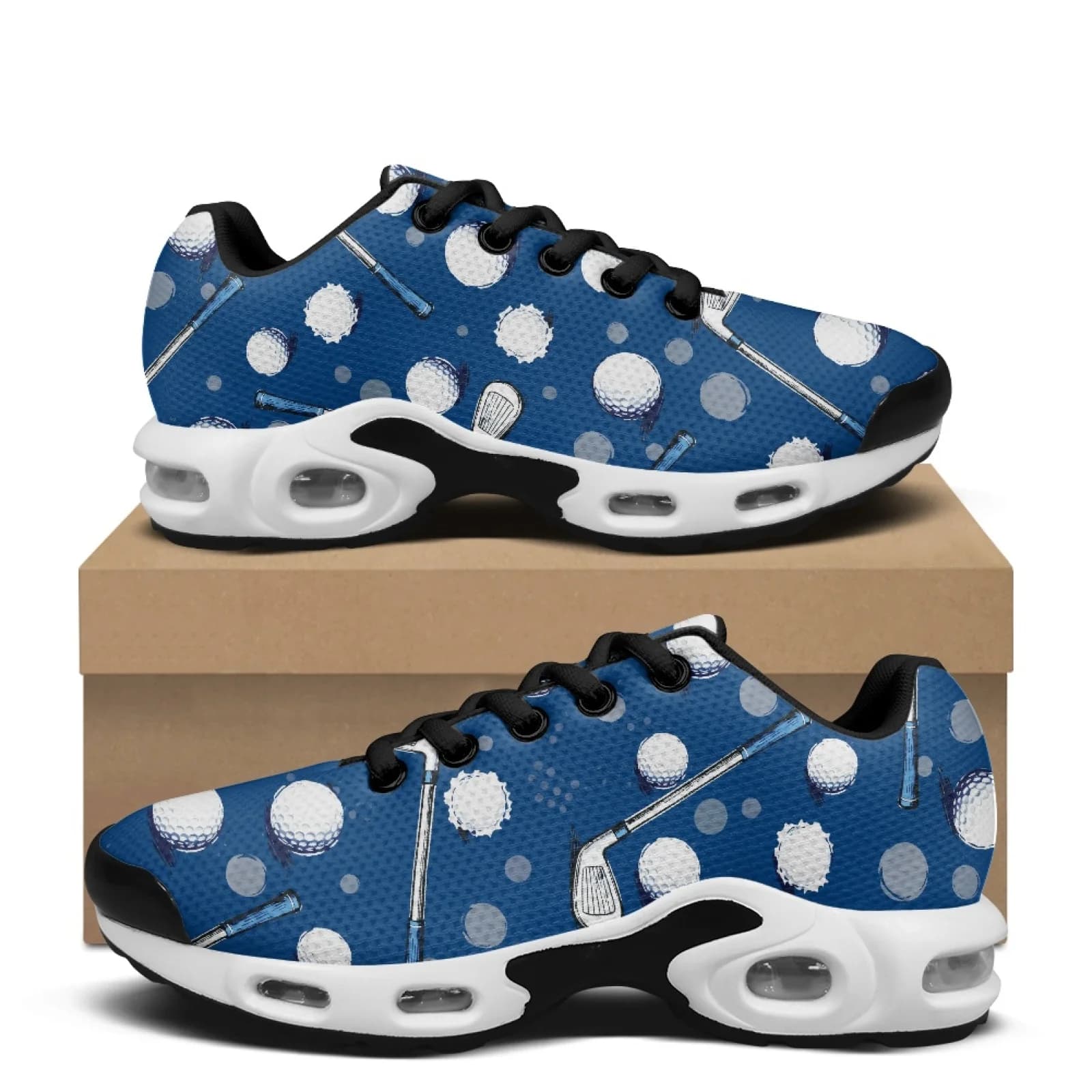 PENSTROLL Fashion Work Sneakers Soft Athletic Sneakers for Fitness Mens Golf Clubs Balls