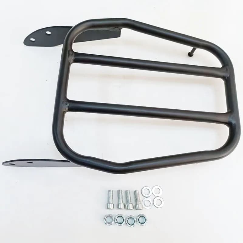 Portapacchi posteriore per borsa laterale per Kawasaki Vulcan S 650 EN650 2015 /2016/ 2017/ 2018 /2019/ 2020 /2021/2022 Nero
