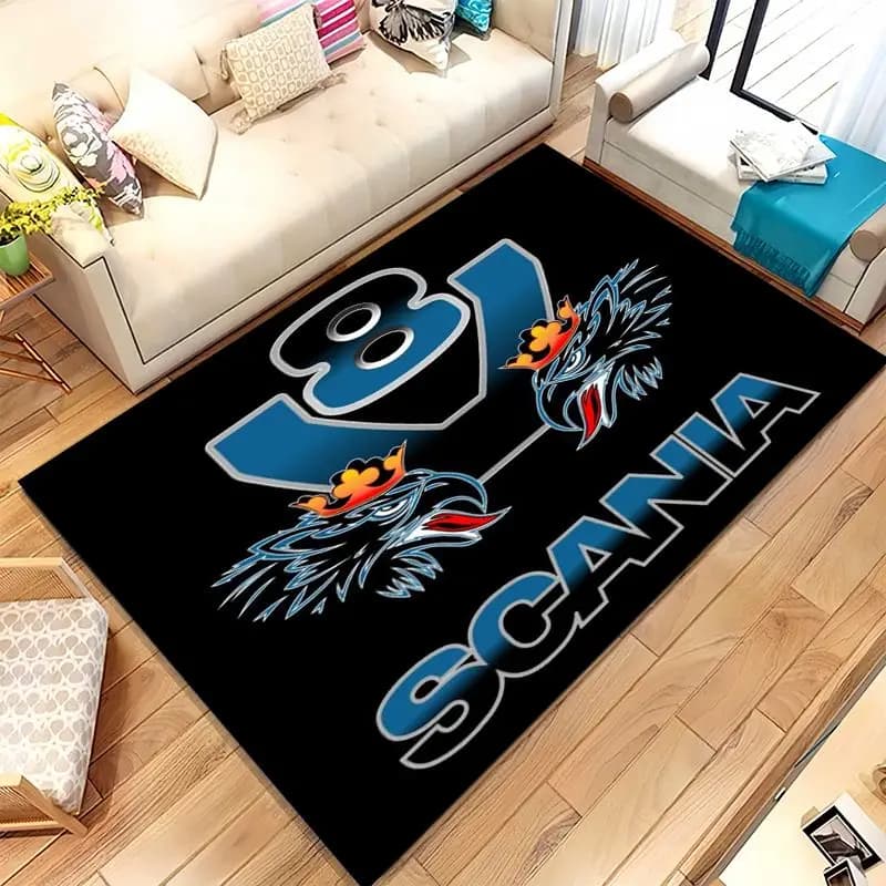 Top Class Truck S-Scania Lorry Living Room Non-Slip Area Rug Soft Carpet for Bedroom Kids Playroom Sofa,Home Decor Doormat Gift