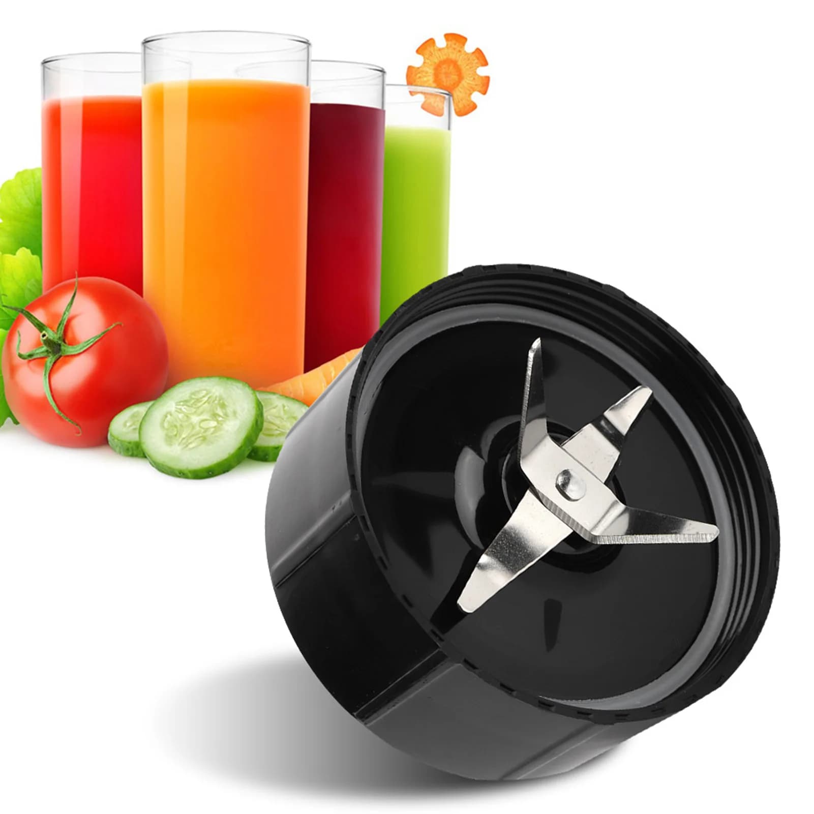 Replacement of juicer extractor blade with durable stainless steel and ABS material suitable for blender accessories