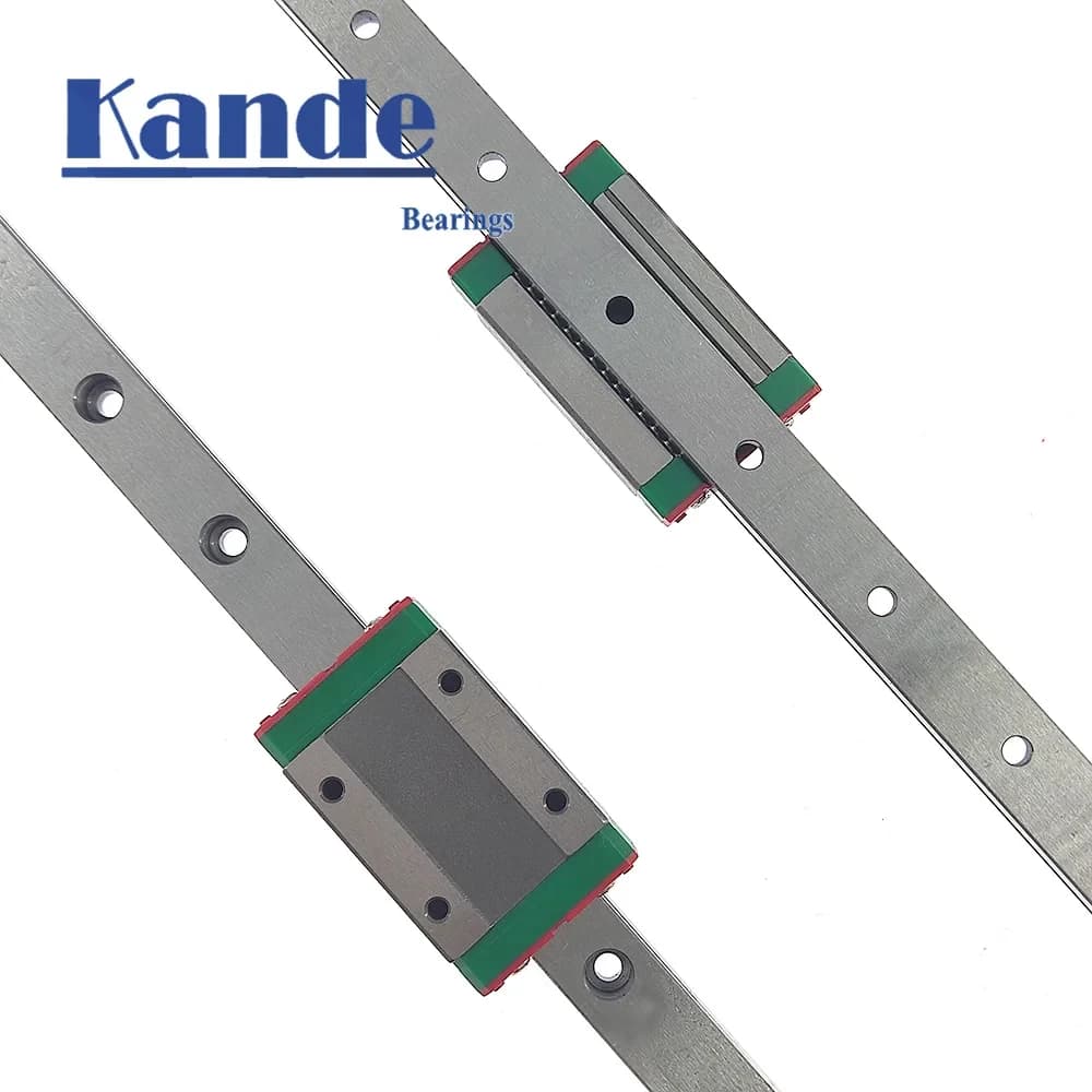 Kande MGN7 MGN9 MGN12 MGN15 200 400 500 800mm Guida lineare in miniatura 1pc Guida lineare MGN 1PC Blocco MGN per stampante 3D CNC