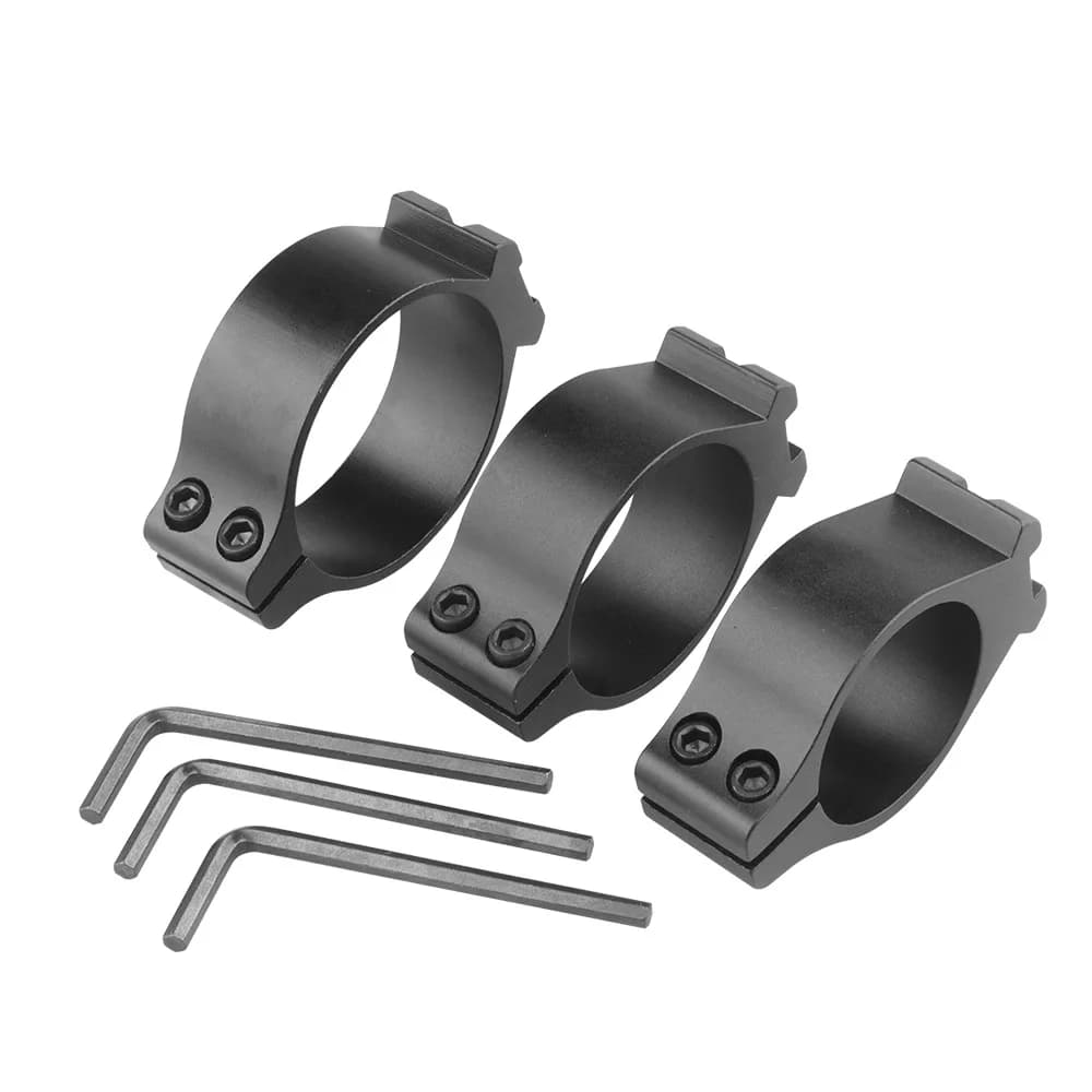 30/34/40mm Scope Ring Mount Base Flashlight Laser Sight Holder 55mm High Optics Riflescope Tube Clamp Gun Accessories