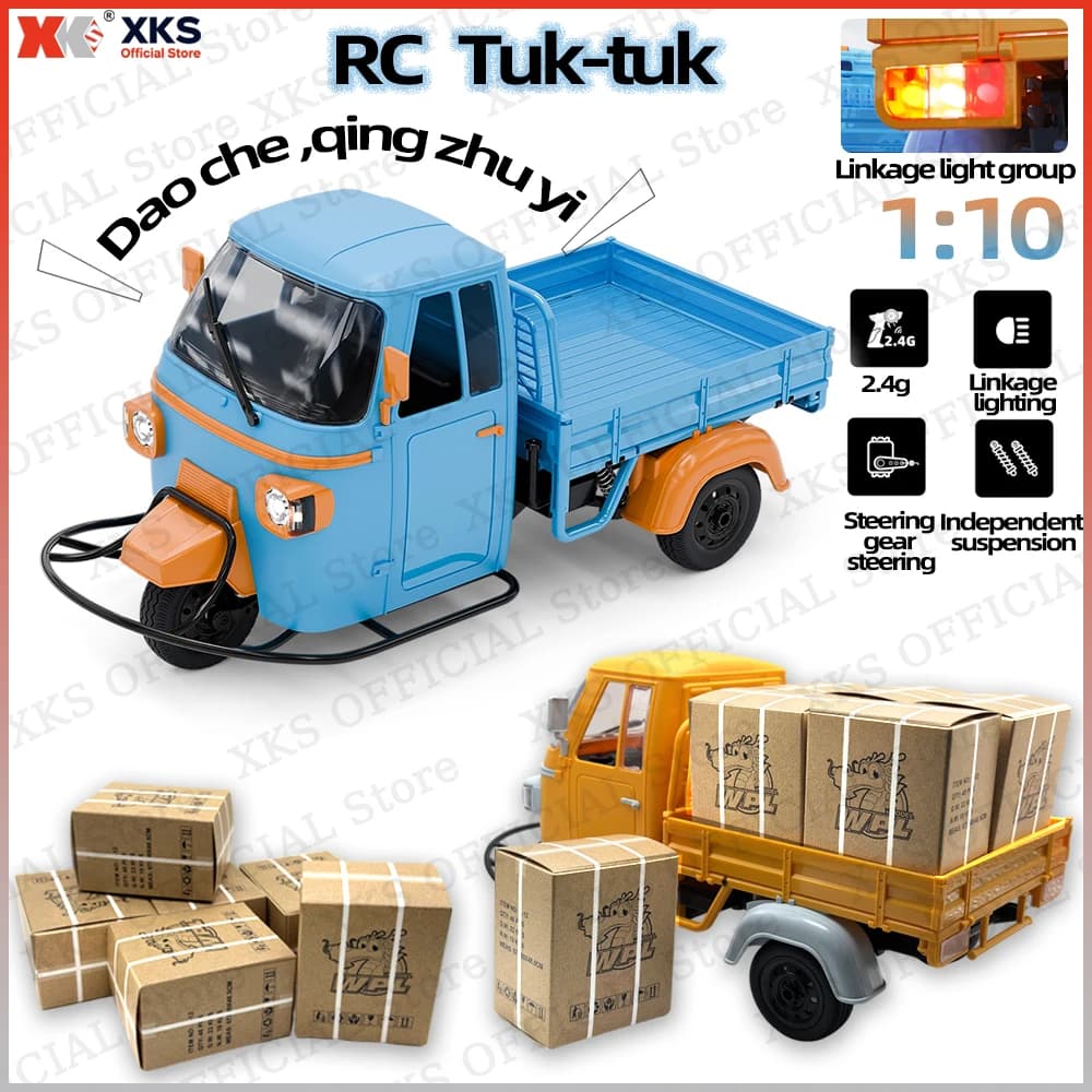 XKS Wanpi Dragon WP22 3-Wheel RC Motorcycle - Dodo High-Speed Drifting Rechargeable Electric Toy Gifts