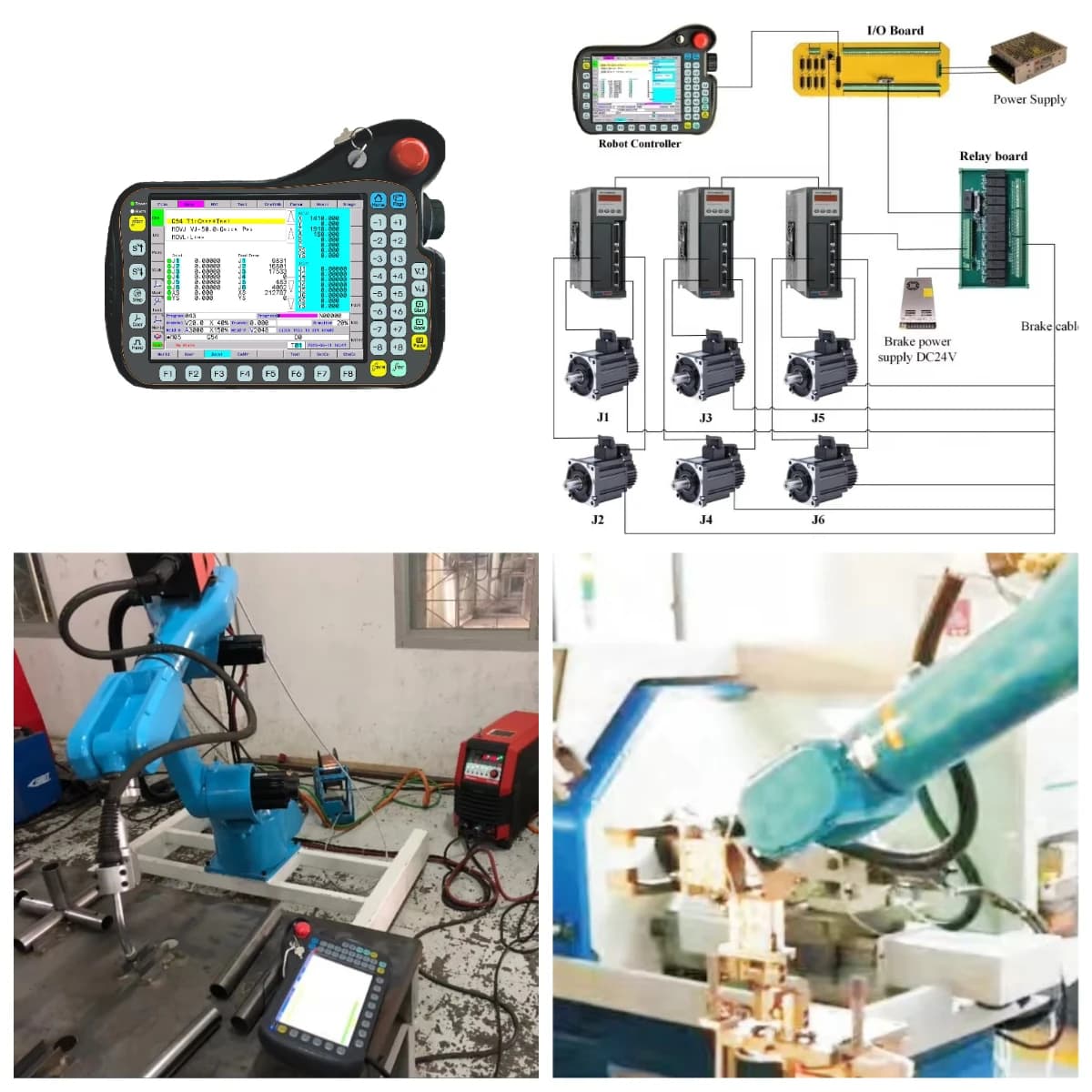 Nuovo Controller per Braccio Robotico Industriale a 6 Assi 2026, Altamente Efficace e Programmabile per Retrofitting, Lucidatura e Saldatura KUKA