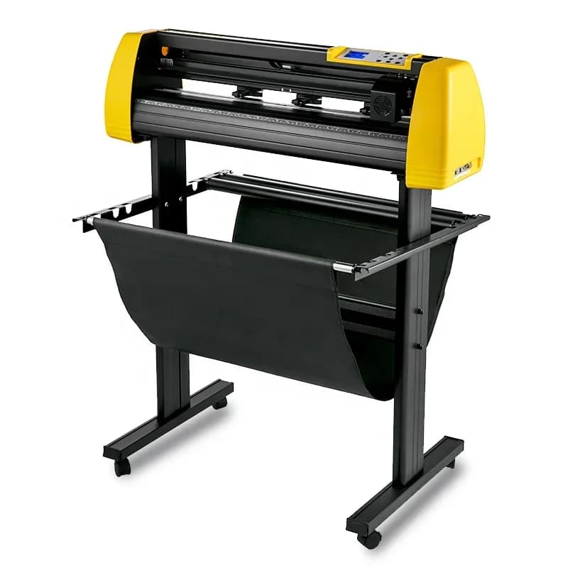 Larghezza di alimentazione massima 720 mm Tracciatura 750 mm/s Posizionamento CCD Mini taglierina per plotter grafico in vinile piccolo