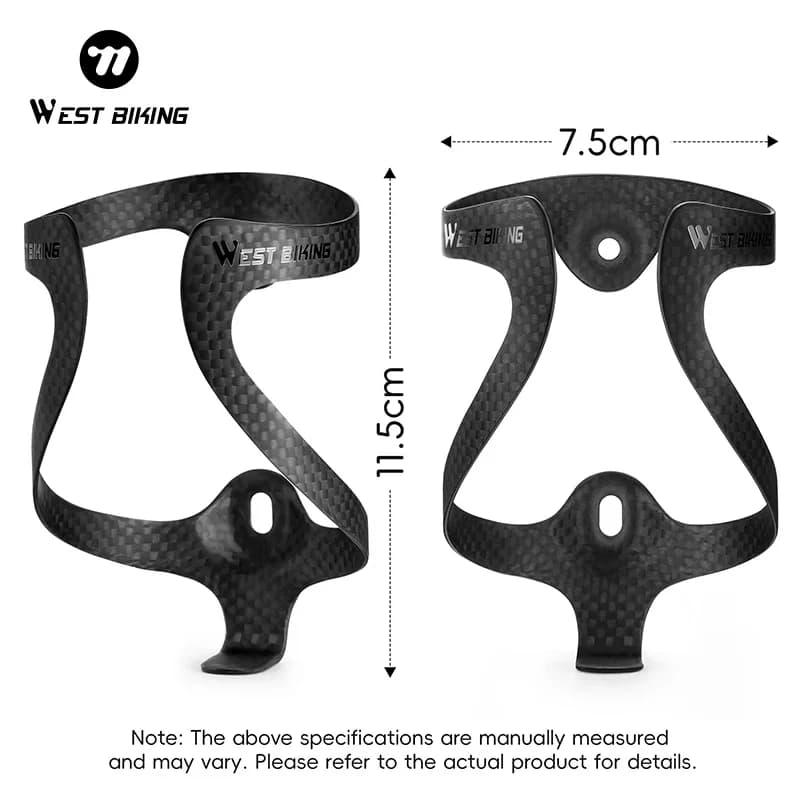 WEST BIKING Portaborraccia per bicicletta Portaborraccia in fibra di carbonio Portaborraccia ultraleggero Accessori per bici da strada MTB