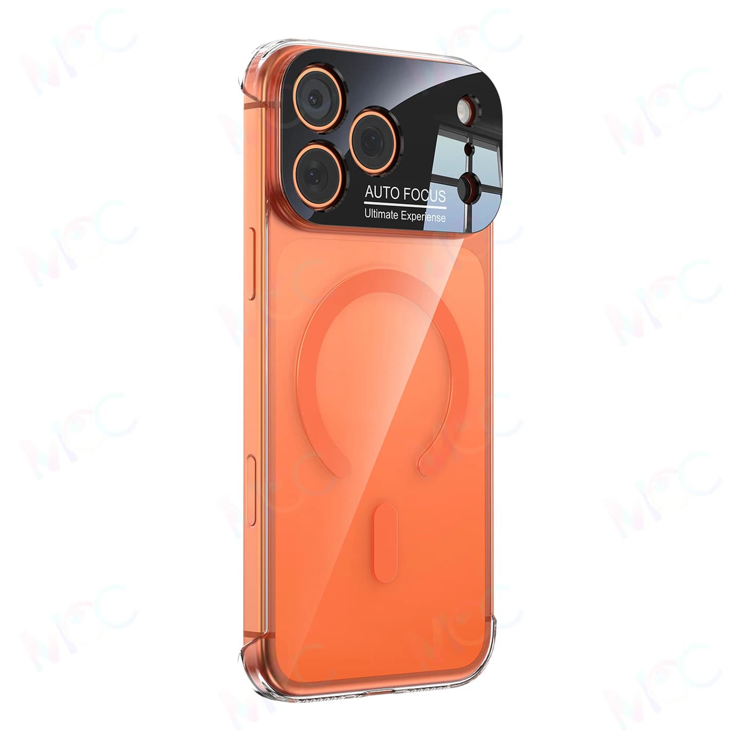 Magnetic Ultra Thin Transparent Phone Case For iPhone 17 Pro 16 15 14 13 Pro Max Wireless Charging Frameless Hard PC Phone Cover