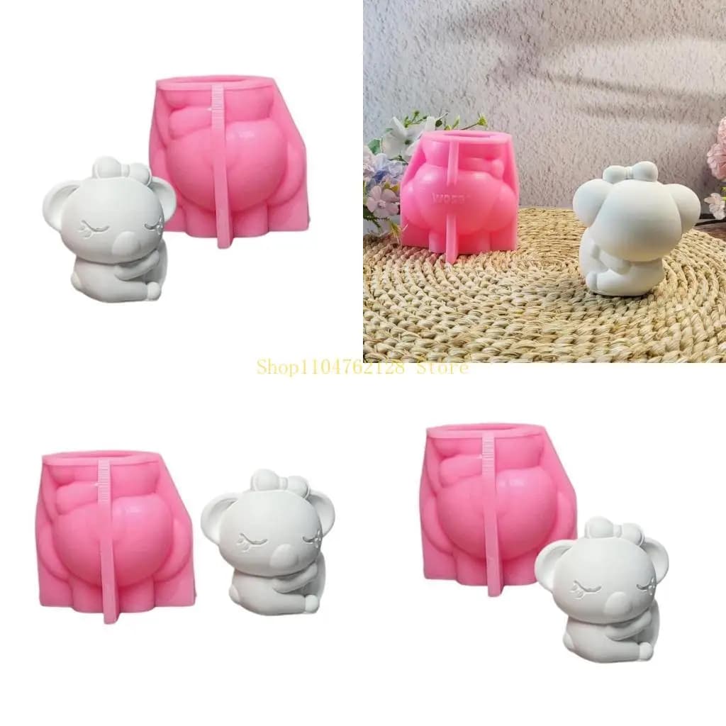 Koala Statue Silicone Molds for Making Epoxy Resin Silicone Molds best sale