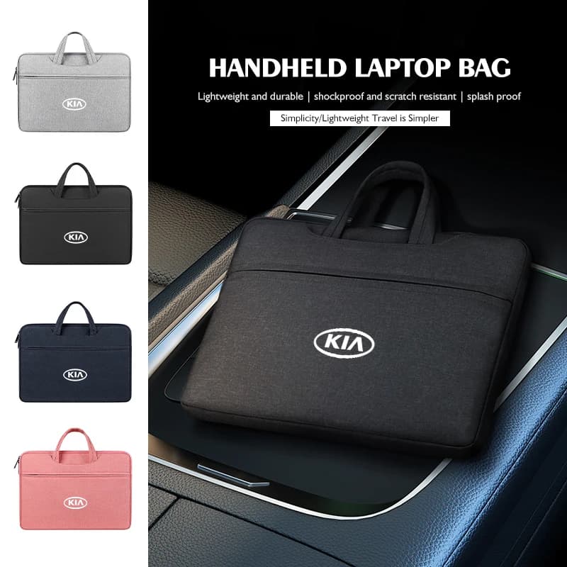 Car Computer Shockproof Case Handbag Laptop Sleeve Bag For KIA Stinger Optima Cerato Soul Venga Forte Spectra Sedona