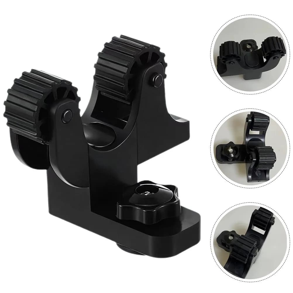 Supporto per Pagaia da Kayak, Porta Canna da Pesca Resistente per Canoa, Supporto Regolabile Sicuro per Accessori Kayak, Porta Pagaie