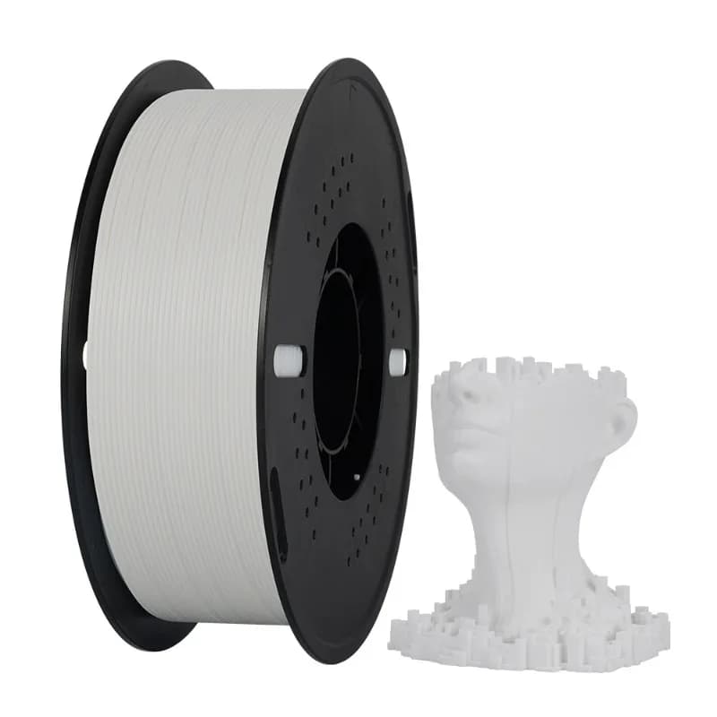Filamento PLA per Stampante 3D, Bobina da 1kg 1.75mm, Materiale per Stampa ad Alta Precisione con Bobina di Carta
