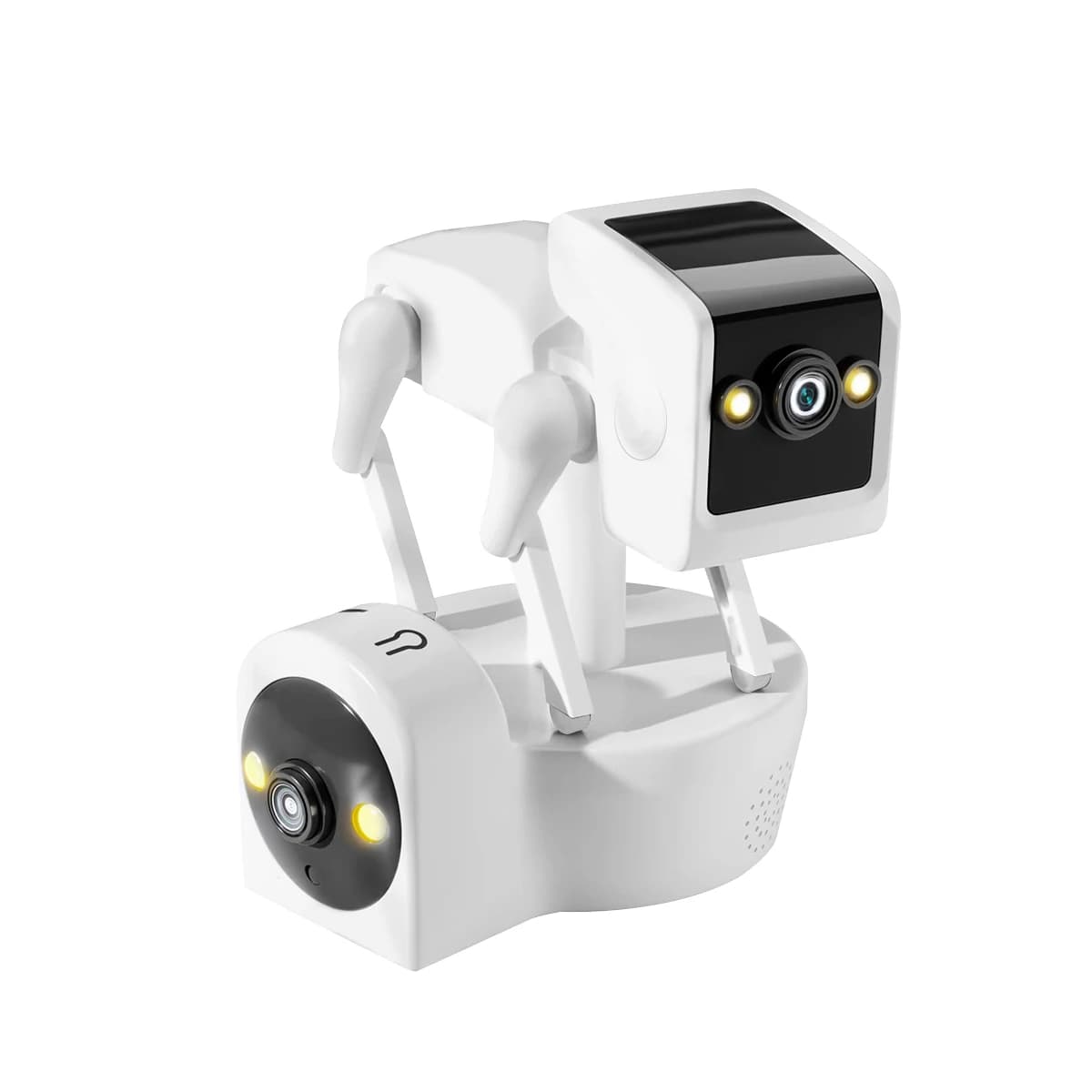4MP Yoosee/V360Pro APP Dual Lens Full Color PTZ RobotDog IP Dome Camera AI Rilevamento umanoide CCTV a colori Baby Monitor