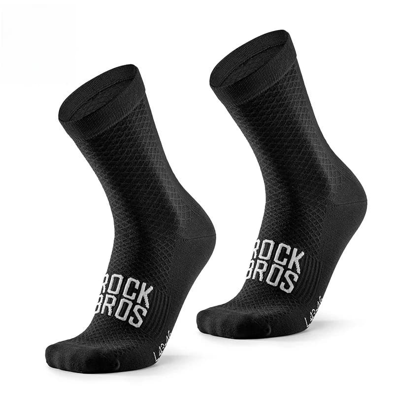 Sports socks ROCKBROS ROAD TO SKY, breathable socks for road cycling and MTB, high elasticity, shock absorption, a pair of bike socks
