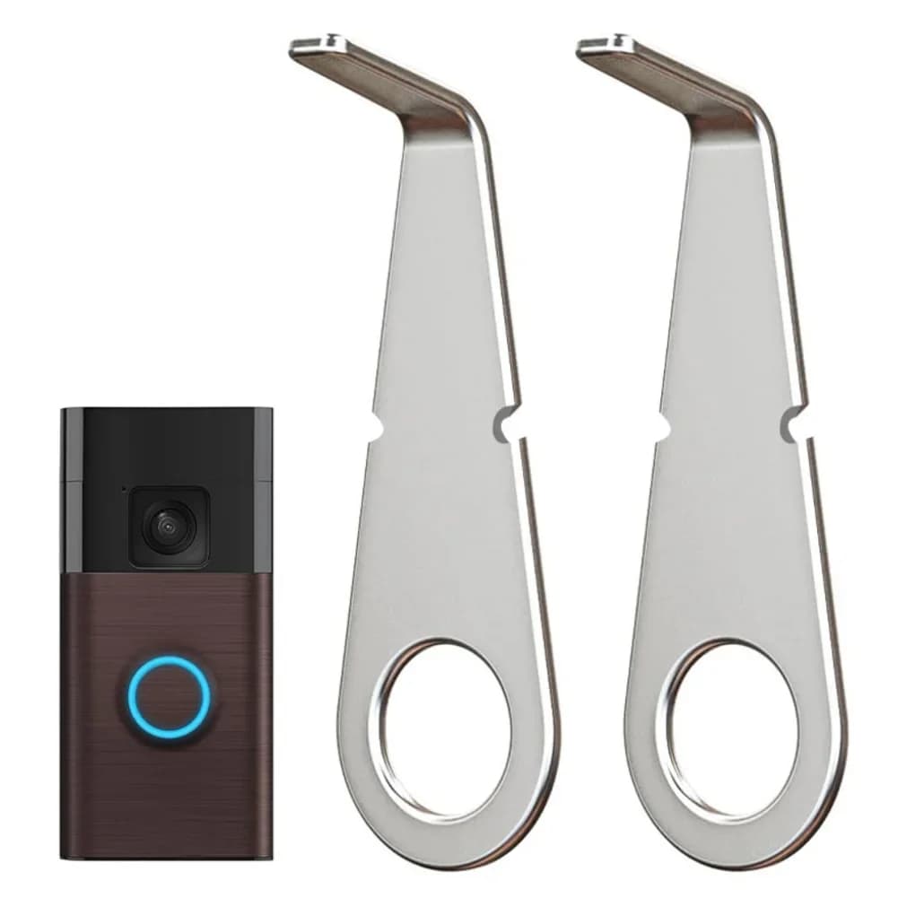 2x Chiave di apertura sicura per campanello Ring per la sostituzione della batteria e lo smontaggio del supporto, progettata per i modelli della serie Ring Video Doorbell