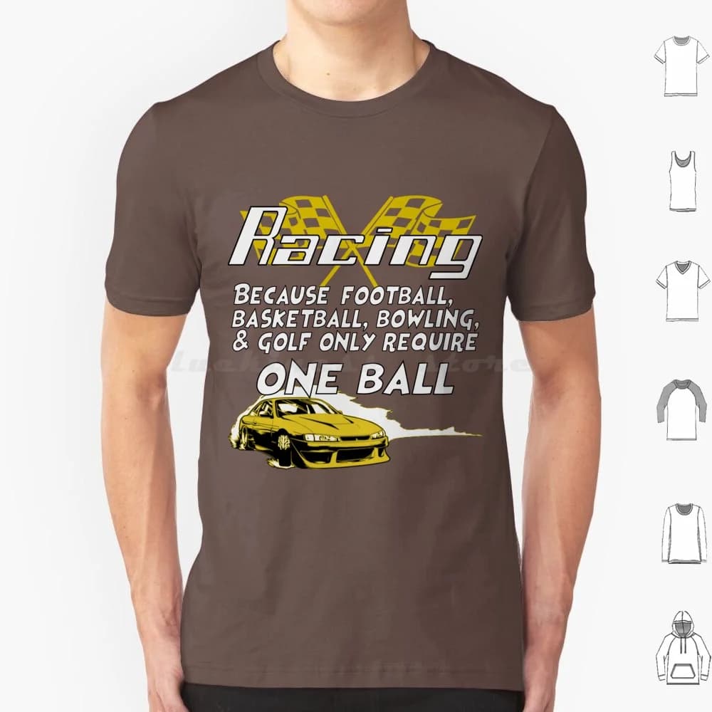 Maglietta da corsa Uomo Donna Bambini 6xl Testicoli da corsa Calcio Bowling Basket Golf Solo richiedere una palla da corsa di calcio