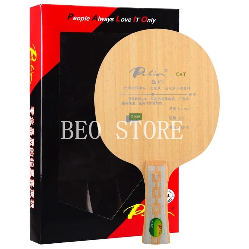 Pala da ping pong originale Palio CAT (carbone leggero) Racchetta da ping pong