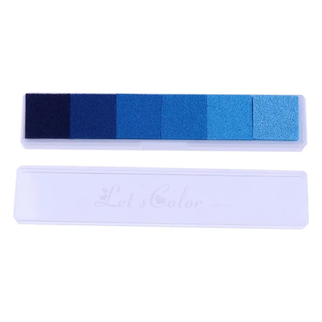 Rainbow Craft Ink Pads Oil Based Pigment Pad for Decorative Paper Kit and Custom Scrapbooking Supplies