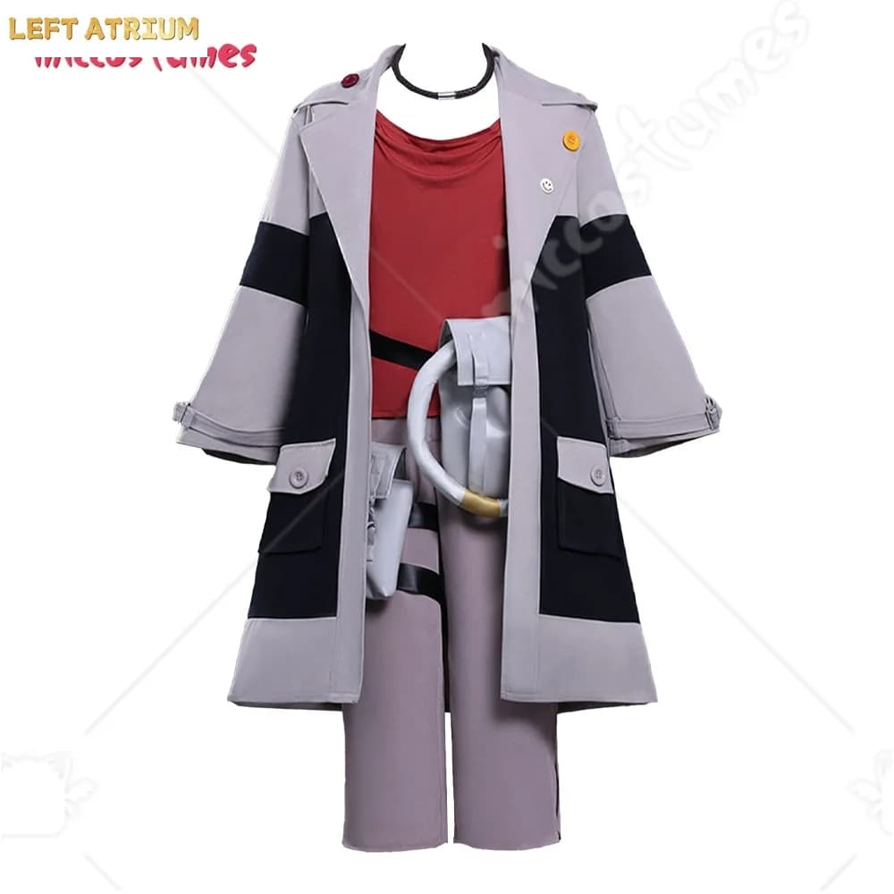 Miccostumes Engine Cosplay Costume Lining Pants with Jacket and Ring for Cosplay Halloween