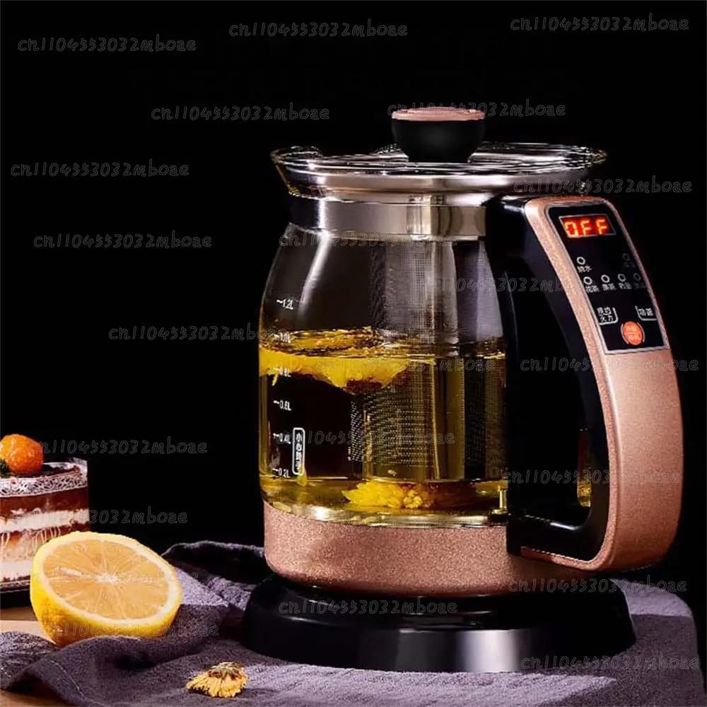 Intelligent Electric Kettle, Glass Health Pot with Timing Reservation Function, All-in-one Household Tea Making Appliance