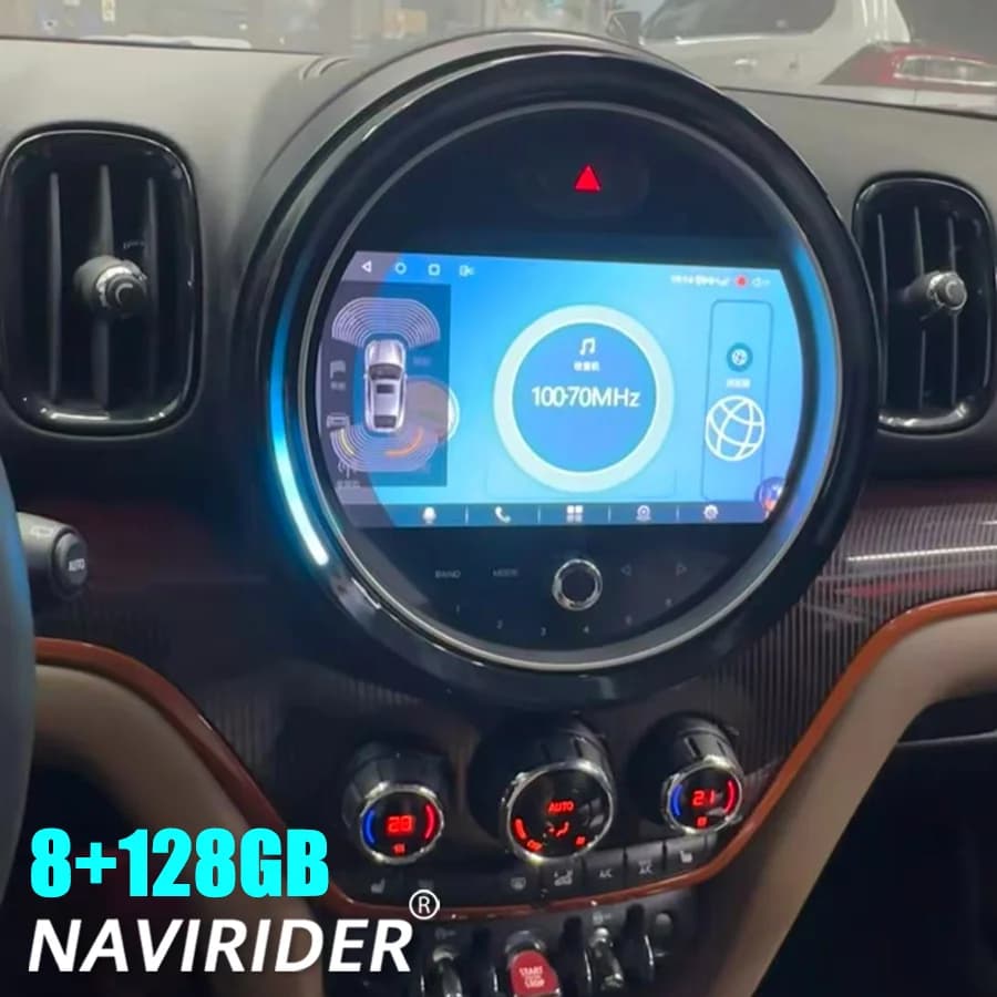 Autoradio Multimediale Qualcomm da 9 Pollici per BMW Mini Cooper Countryman F60 2017-2025 con Android CarPlay GPS Navi