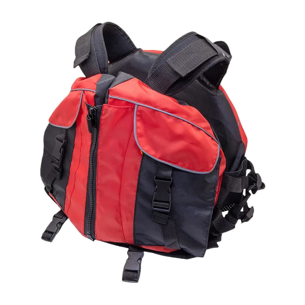 Portable Swim Jacket Reflective Water Sports Safety Vest Floating Life Vest for Snorkeling Swimming Kayaking Boating