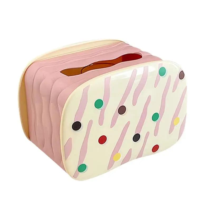 Dispenser di fazzoletti decorativi per bagno con scatola per fazzoletti a molla con porta carta igienica multifunzionale di grandi dimensioni