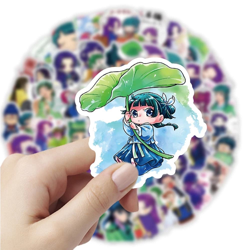 10/30/53pcs Anime The Apothecary Diaries Stickers Graffiti Decoration DIY Phone Case Notebook Water Bottle Cute Cartoon Decals