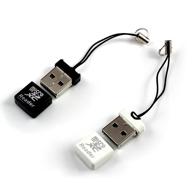 1PCS Mini Card Reader Super Speed USB 2.0 Mini SD/SDXC TF Card Reader Adapter High Quality Card Reader For Computer