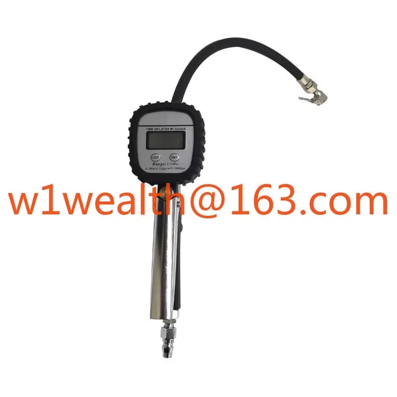 Gonfiaggio dei pneumatici con gonfiatore digitale multifunzionale ad alta precisione 0-150Psi