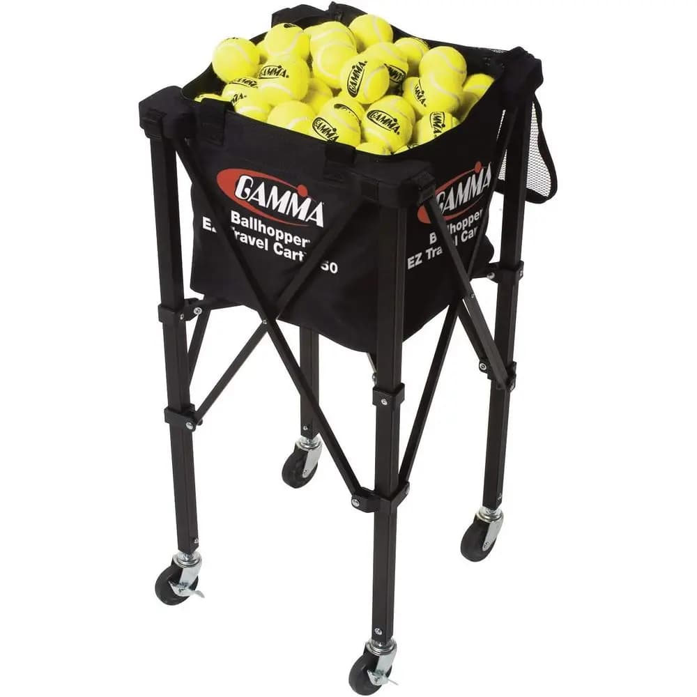 Carrello da Viaggio per 150 Palline - Compatto e Portatile per Palline da Tennis